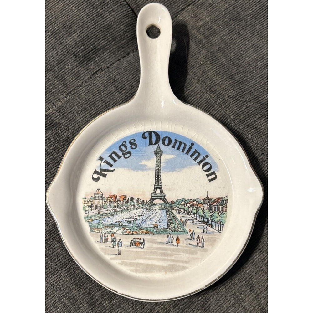 Vintage Spoon Rest Kings Dominion 7”